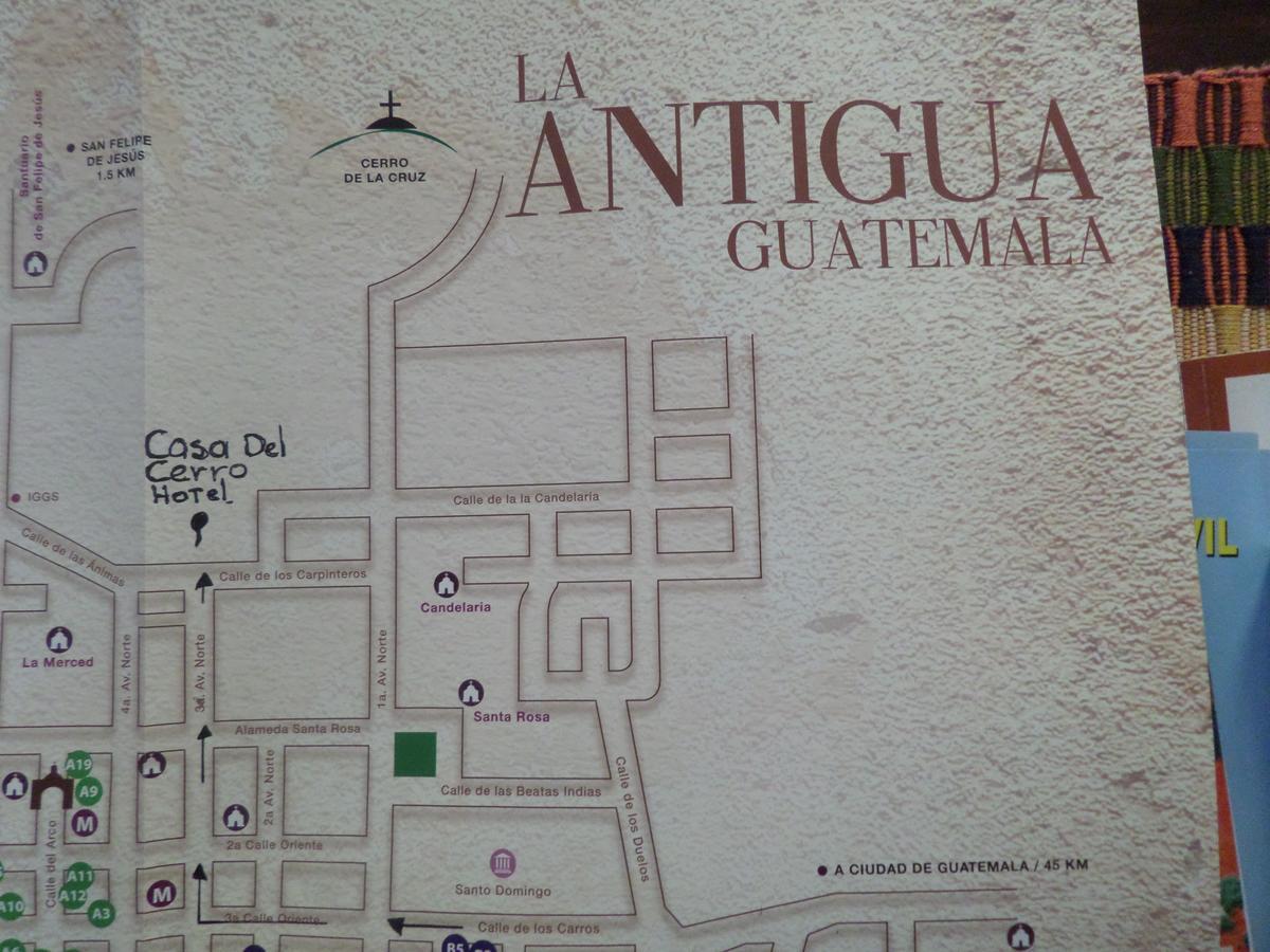 Hotel Casa Del Cerro Antigua Eksteriør bilde